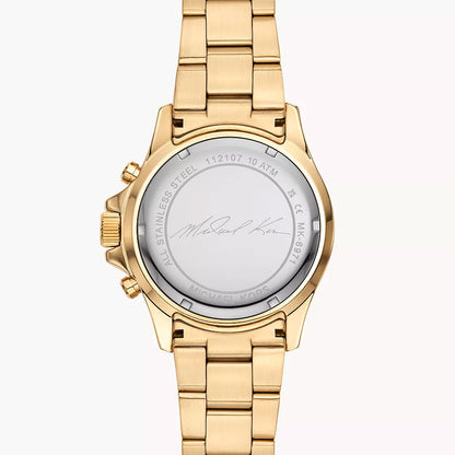 Michael Kors Everest Chronograph Gold-Tone Stainless Steel Women's Watch