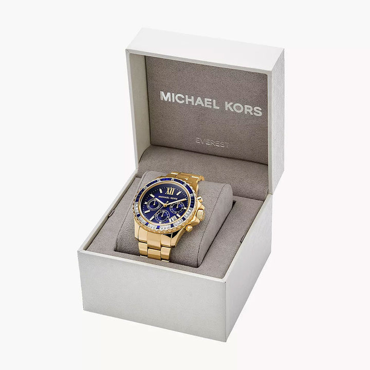 Michael Kors Everest Chronograph Gold-Tone Stainless Steel Women's Watch - MK6971