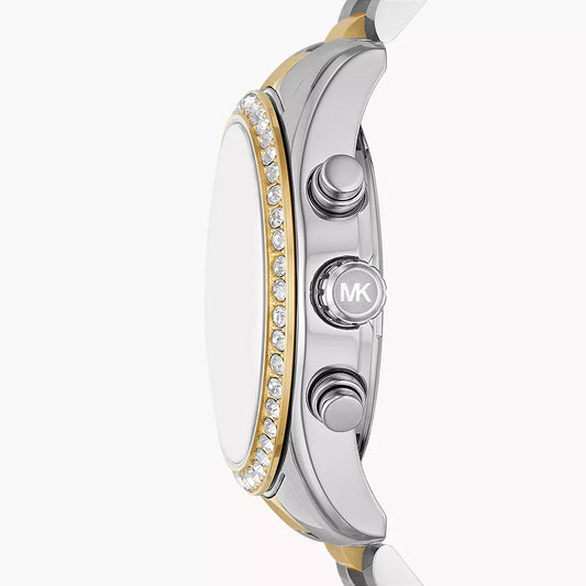 Michael Kors Lexington Chronograph Two-Tone Stainless Steel Women's Watch