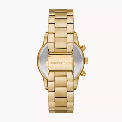 Michael Kors Bryant Chronograph Gold-Tone Stainless Steel Women's Watch