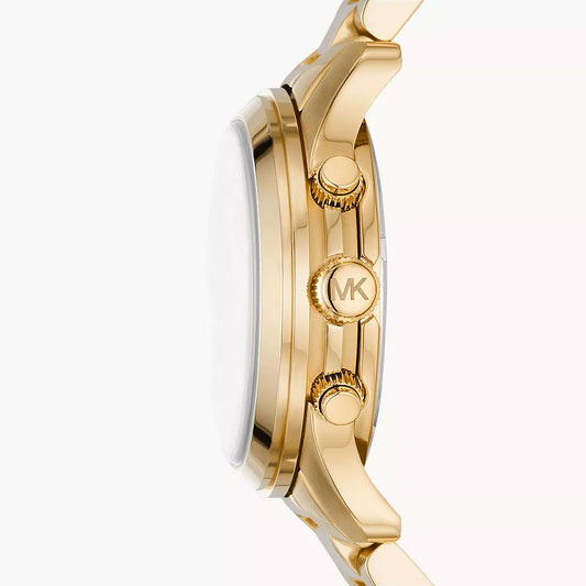 Michael Kors Runway Gold Stainless Steel Women's Watch