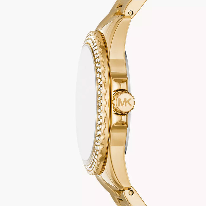 Michael Kors Everest Three-Hand Gold-Tone Stainless Steel Women's Watch - MK7363