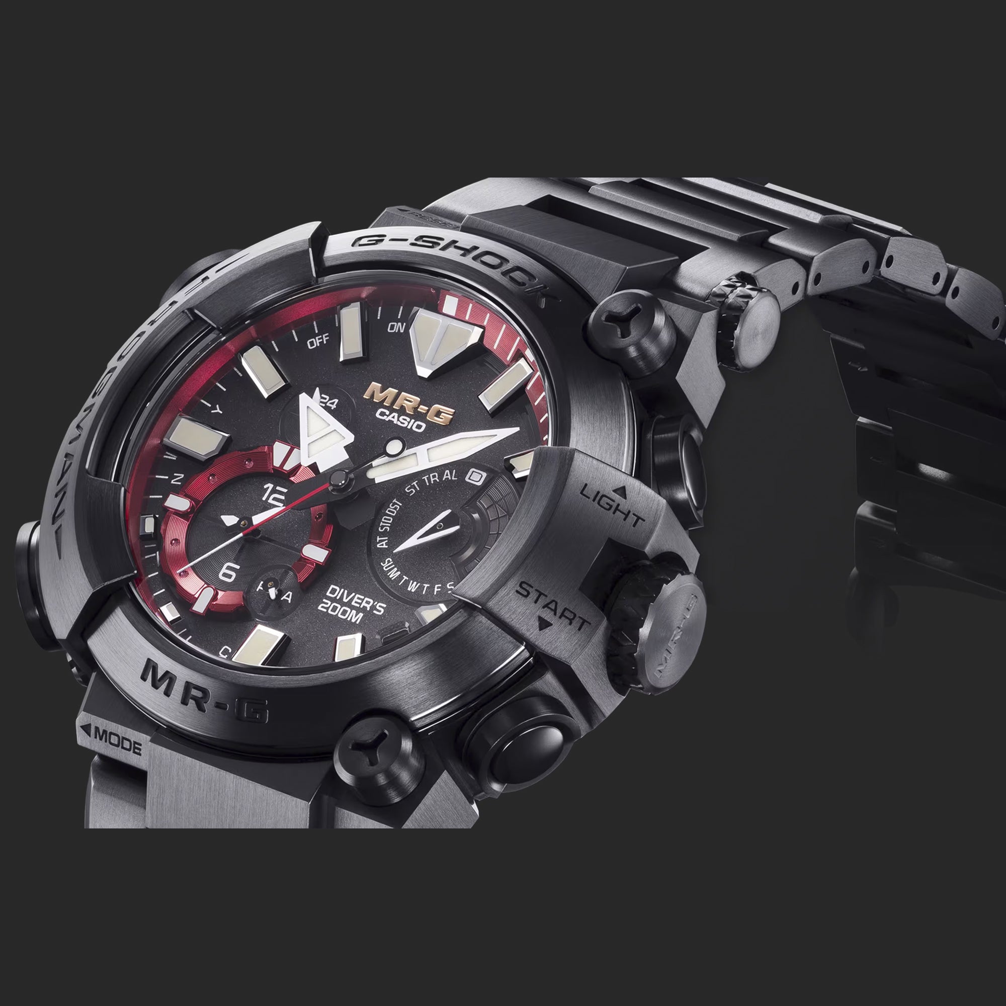 CASIO G SHOCK MR G FROGMAN MRG BF1000B 1ADR The Watch House