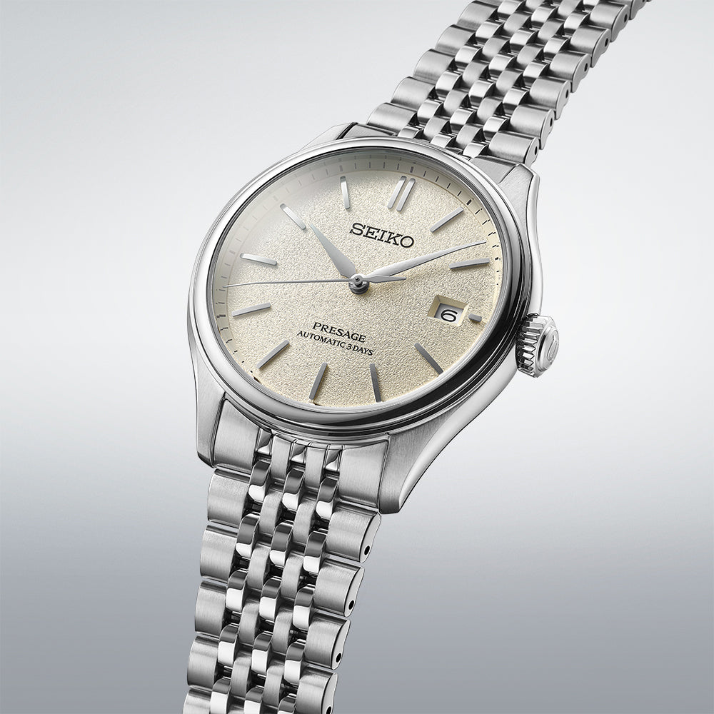 Seiko Men's Presage Automatic with 3 Days Power Reserve Watch