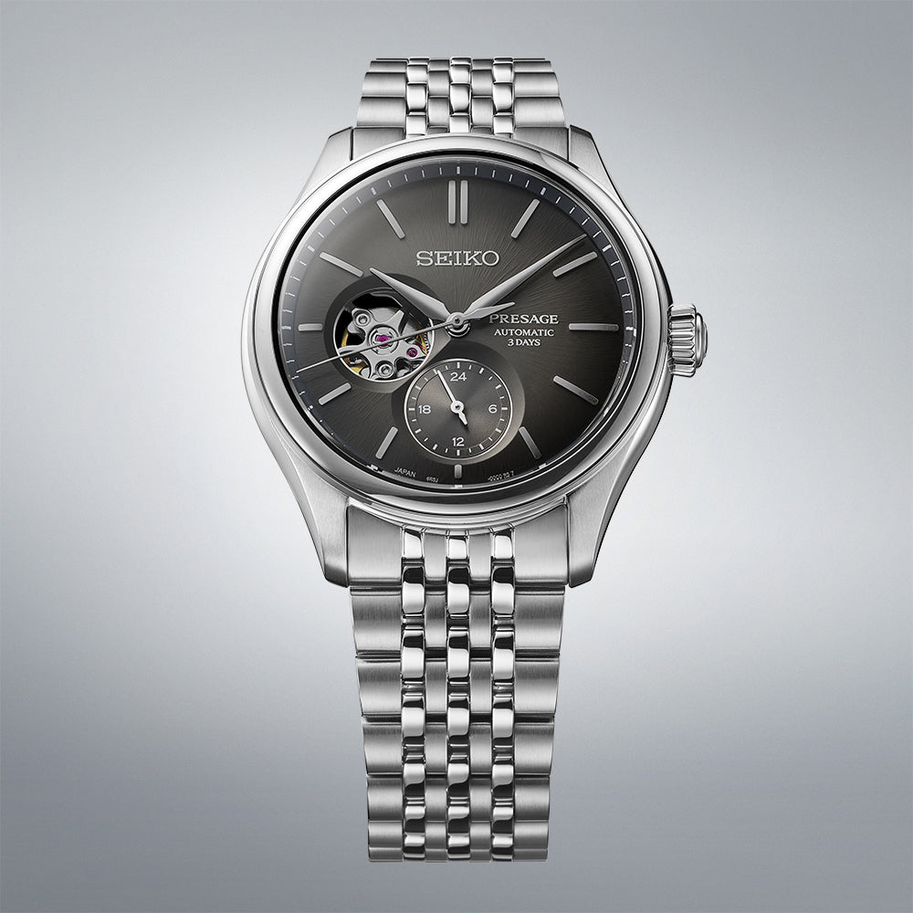 Seiko Men's Presage Automatic with 3 Days Power Reserve Watch