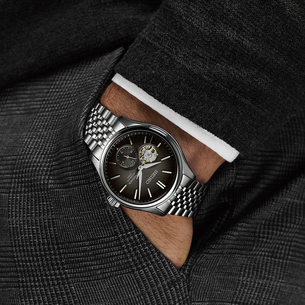 Seiko Men's Presage Automatic with 3 Days Power Reserve Watch