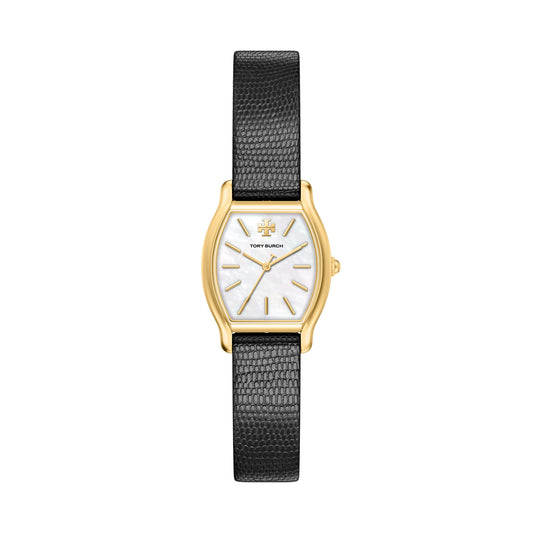 Tory Burch Women Small Eleanor Curve 24mm Quartz Analog Watch TBW1155