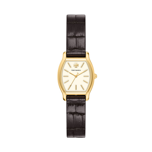 Tory Burch Women Small Eleanor Curve 24mm Quartz Analog Watch TBW1156