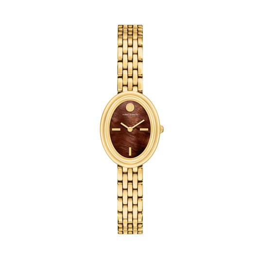 Tory Burch Oval 22mm Quartz Analog Watch TBW6047