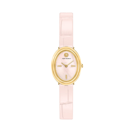 Tory Burch Oval 22mm Quartz Analog Watch TBW6048