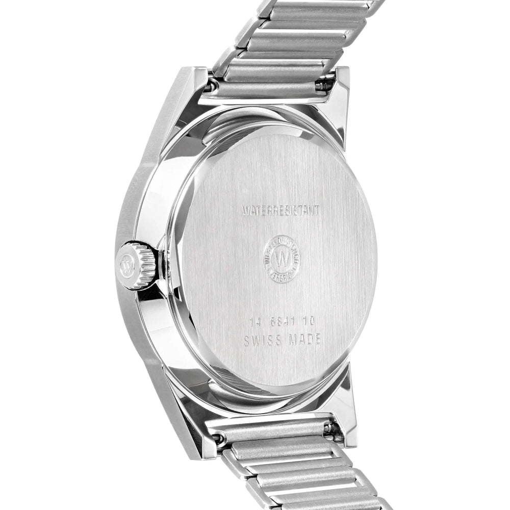 West End Souq Collection 38mm Stainless Steel Quartz Watch Brown Dial with Arabic Numerals