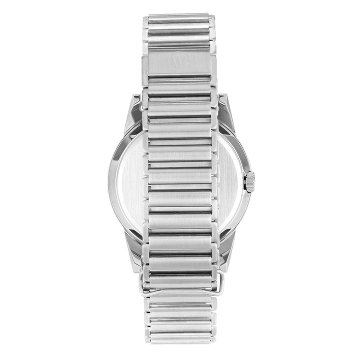 West End Souq Collection 38mm Stainless Steel Quartz Watch Brown Dial with Arabic Numerals