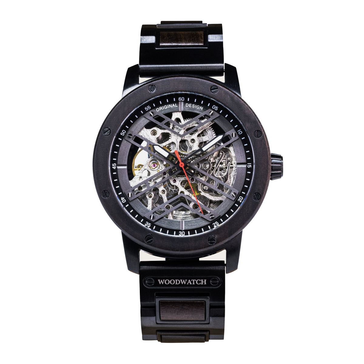 Woodwatch Men's Heroic Dark Soil Automatic Watch