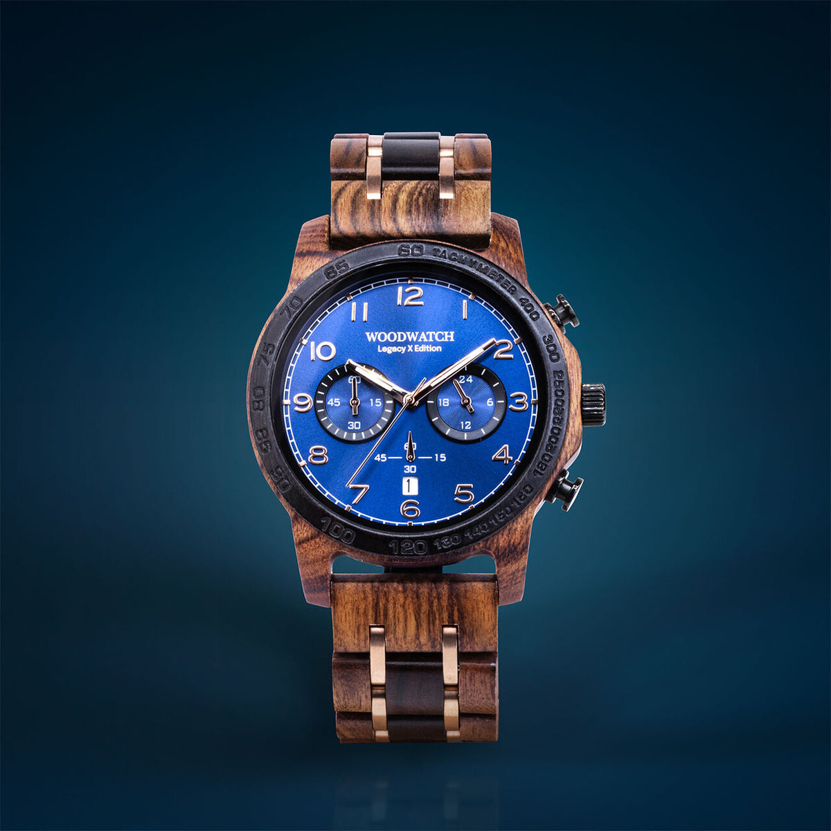 Woodwatch Men's Legacy X Ocean Quartz Watch