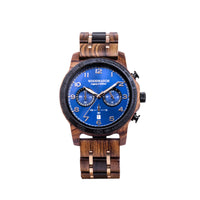 WOODWATCH MEN'S LEGACY X OCEAN QUARTZ WATCH