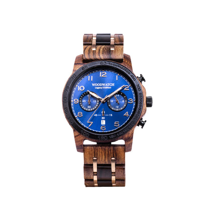 Woodwatch Men's Legacy X Ocean Quartz Watch - WW-LXE-ON