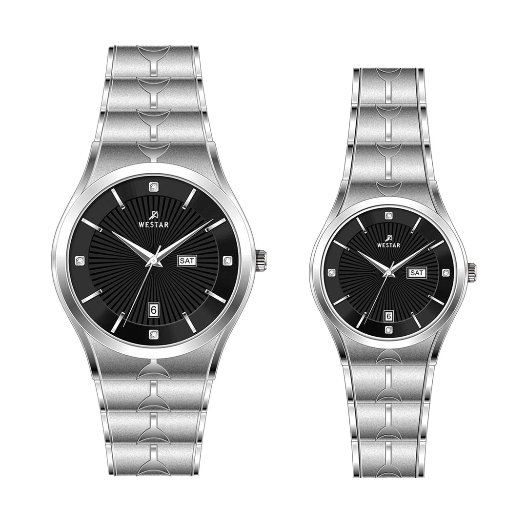 Westar Couple Watch EX7571STN103 & EX6571STN103