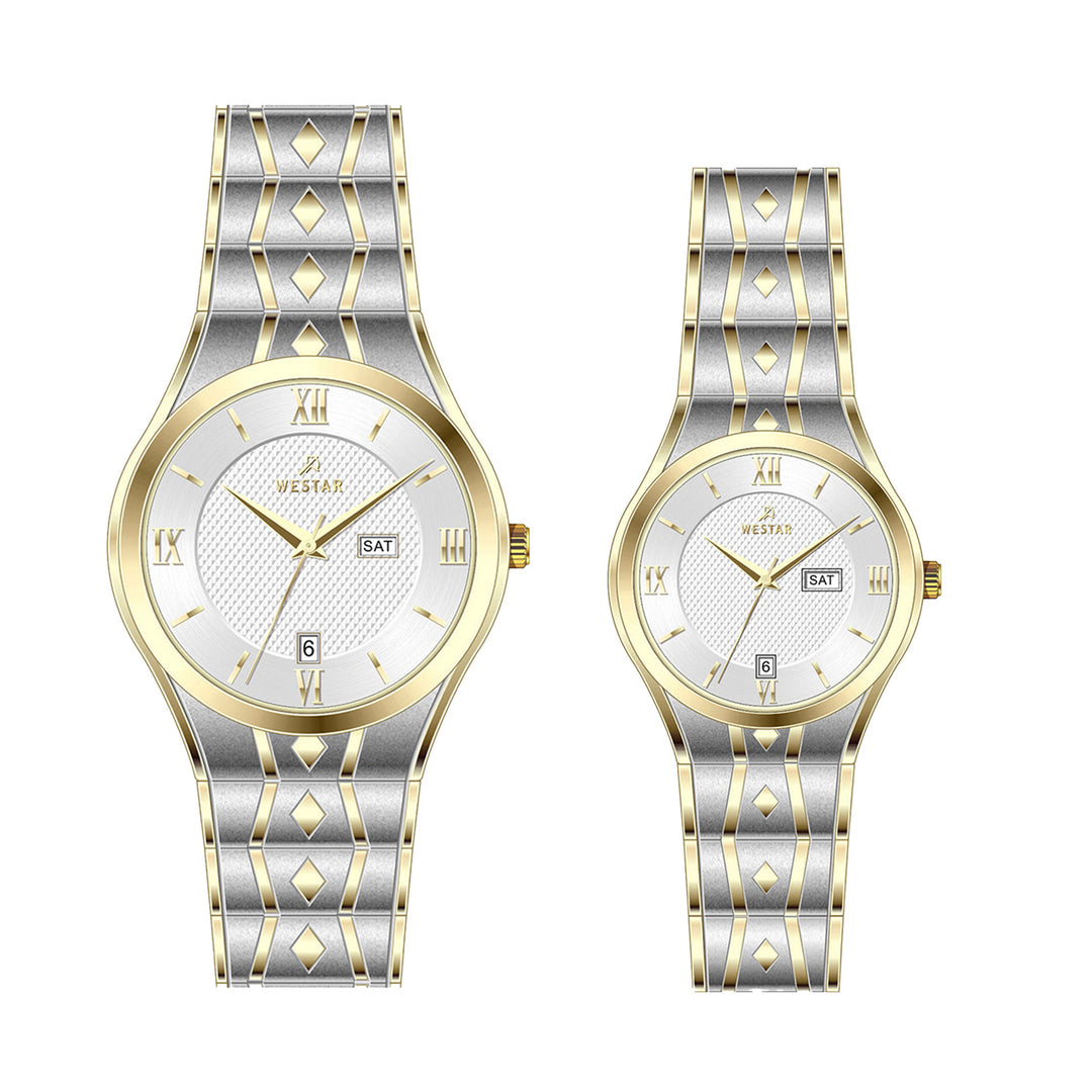 Westar Couple Watch EX7572CBN107 & EX6572CBN107