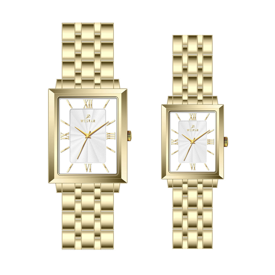 Westar Couple Watch EX7576GPN101 & EX6576GPN101