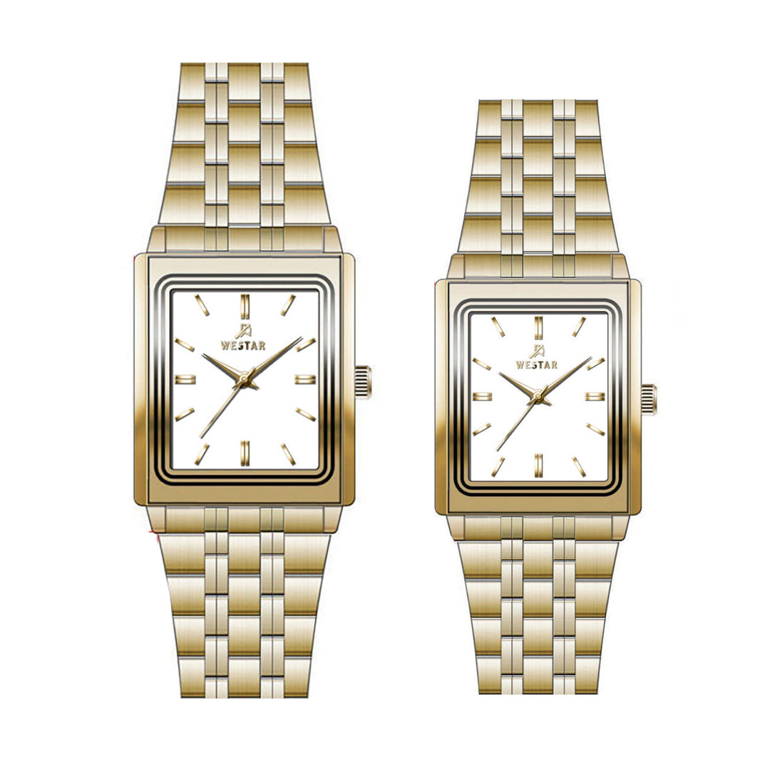 Westar Couple Watch EX7585GPN101 & EX6585GPN101