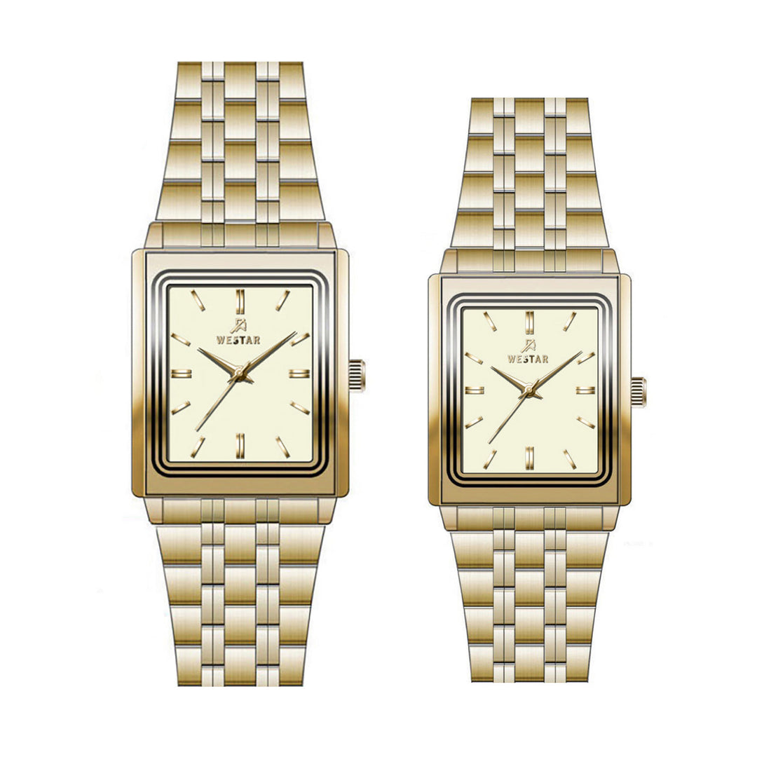 Westar Couple Watch EX7585GPN102 & EX6585GPN102