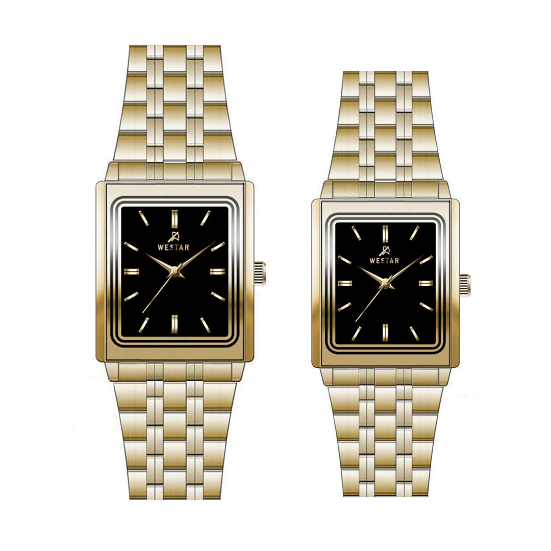 Westar Couple Watch EX7585GPN103 & EX6585GPN103
