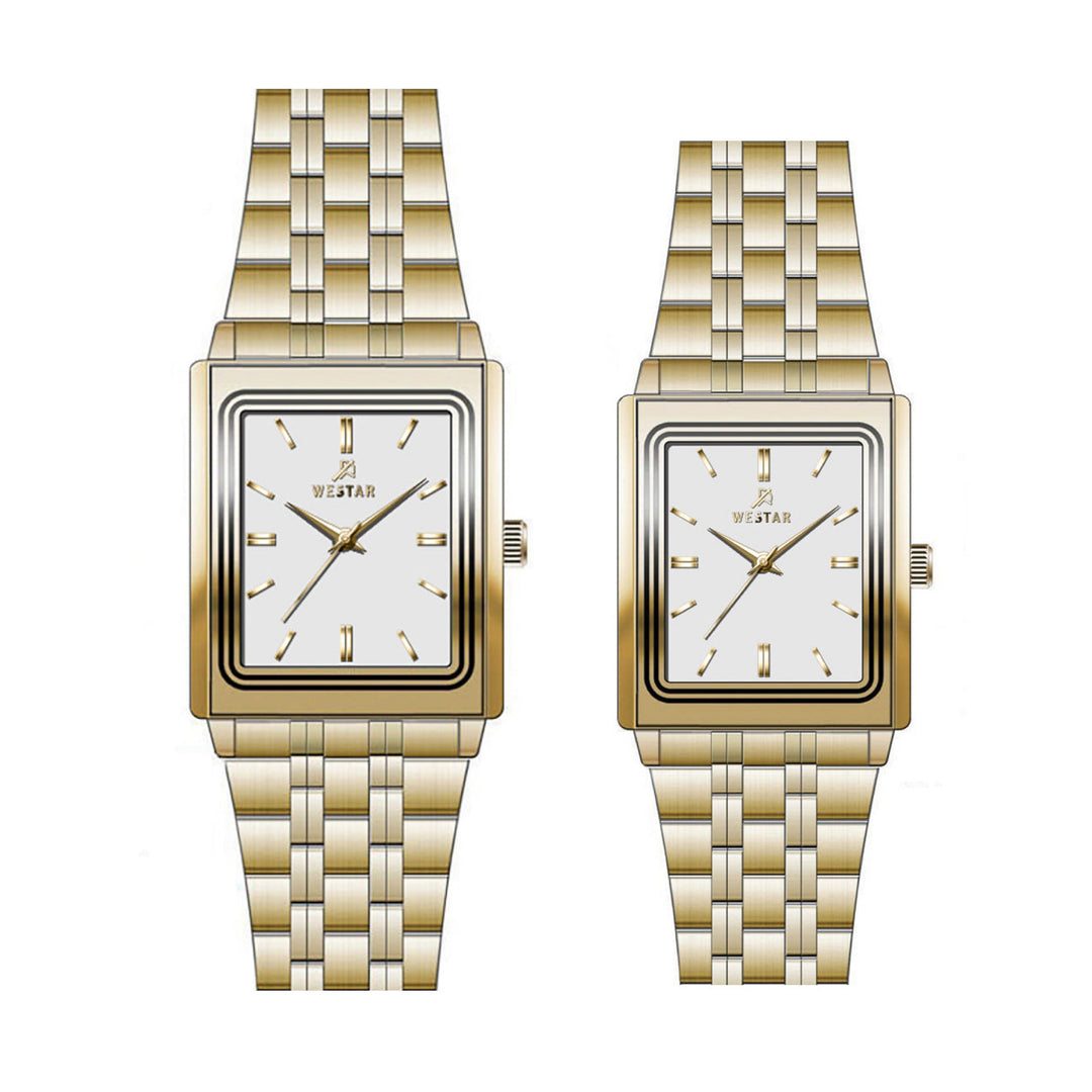 Westar Couple Watch EX7585GPN107 & EX6585GPN107