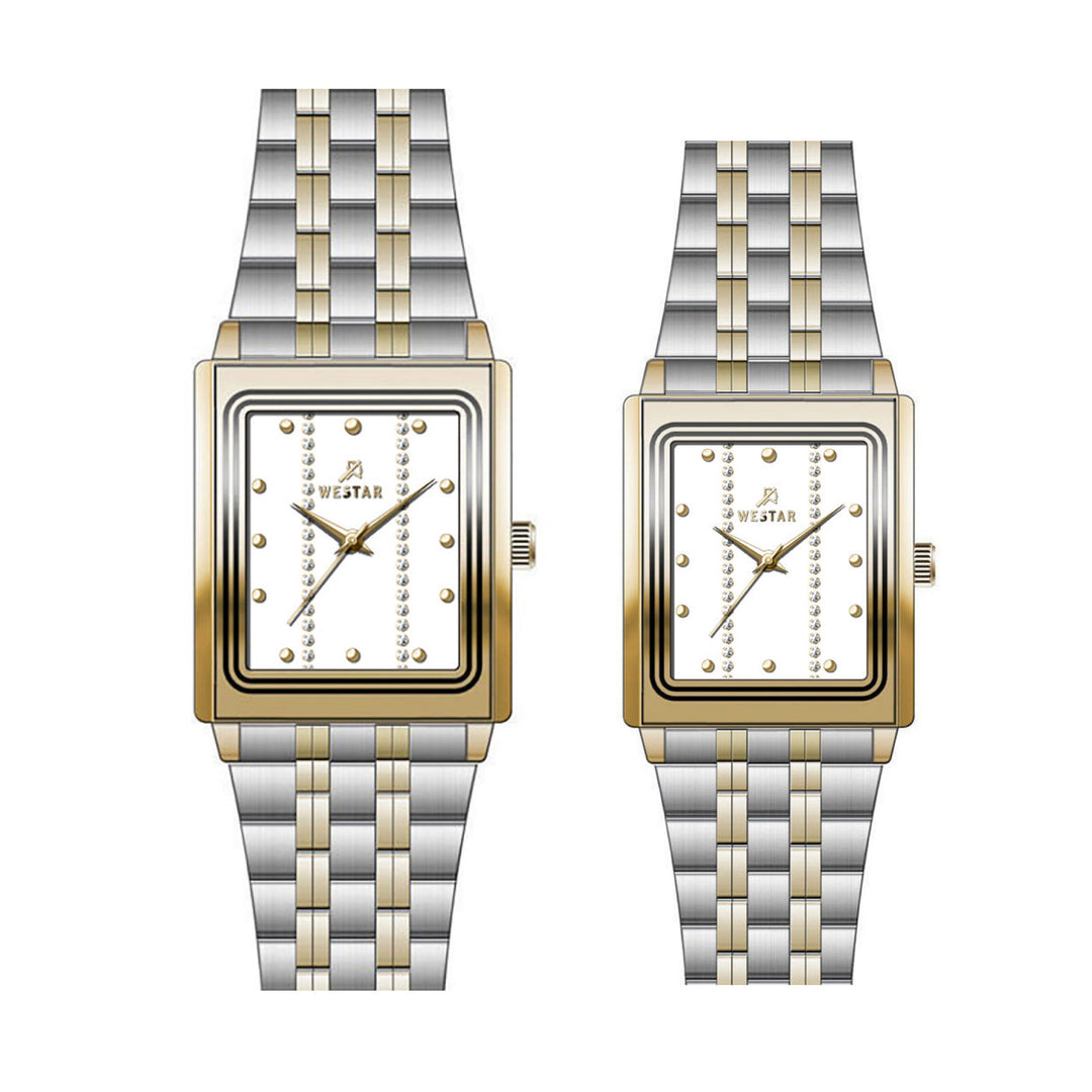 Westar Couple Watch EX7586CBN101 & EX6586CBN101