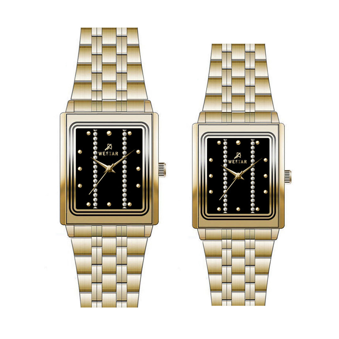 Westar Couple Watch EX7586GPN103 & EX6586GPN103