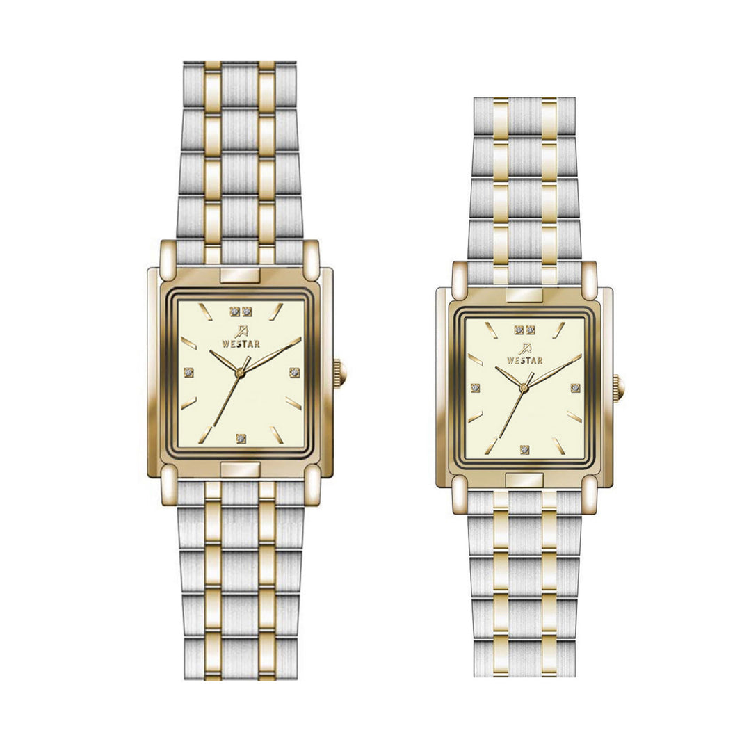 Westar Couple Watch EX7590CBN102 & EX6590CBN102