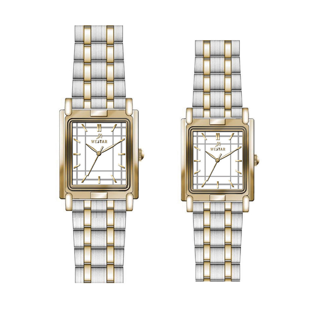 Westar Couple Watch EX7591CBN101 & EX6591CBN101