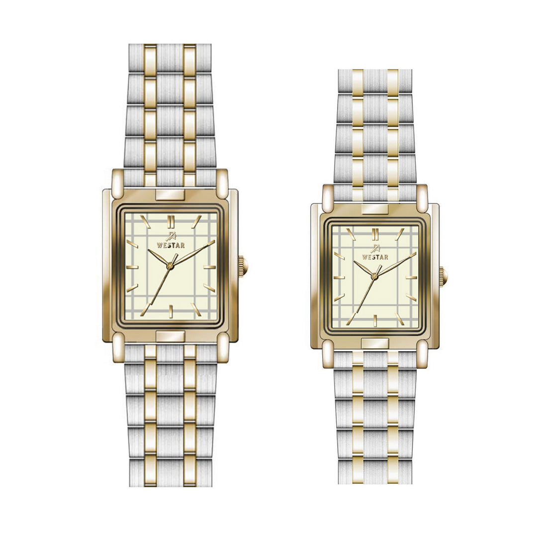 Westar Couple Watch EX7591CBN102 & EX6591CBN102