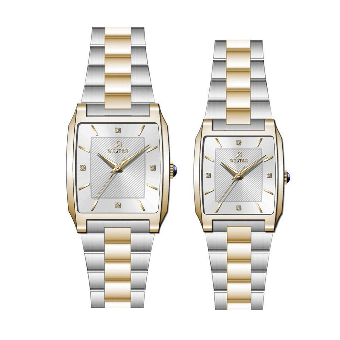 Westar Couple Watch EX7595CBN107 & EX6595CBN107