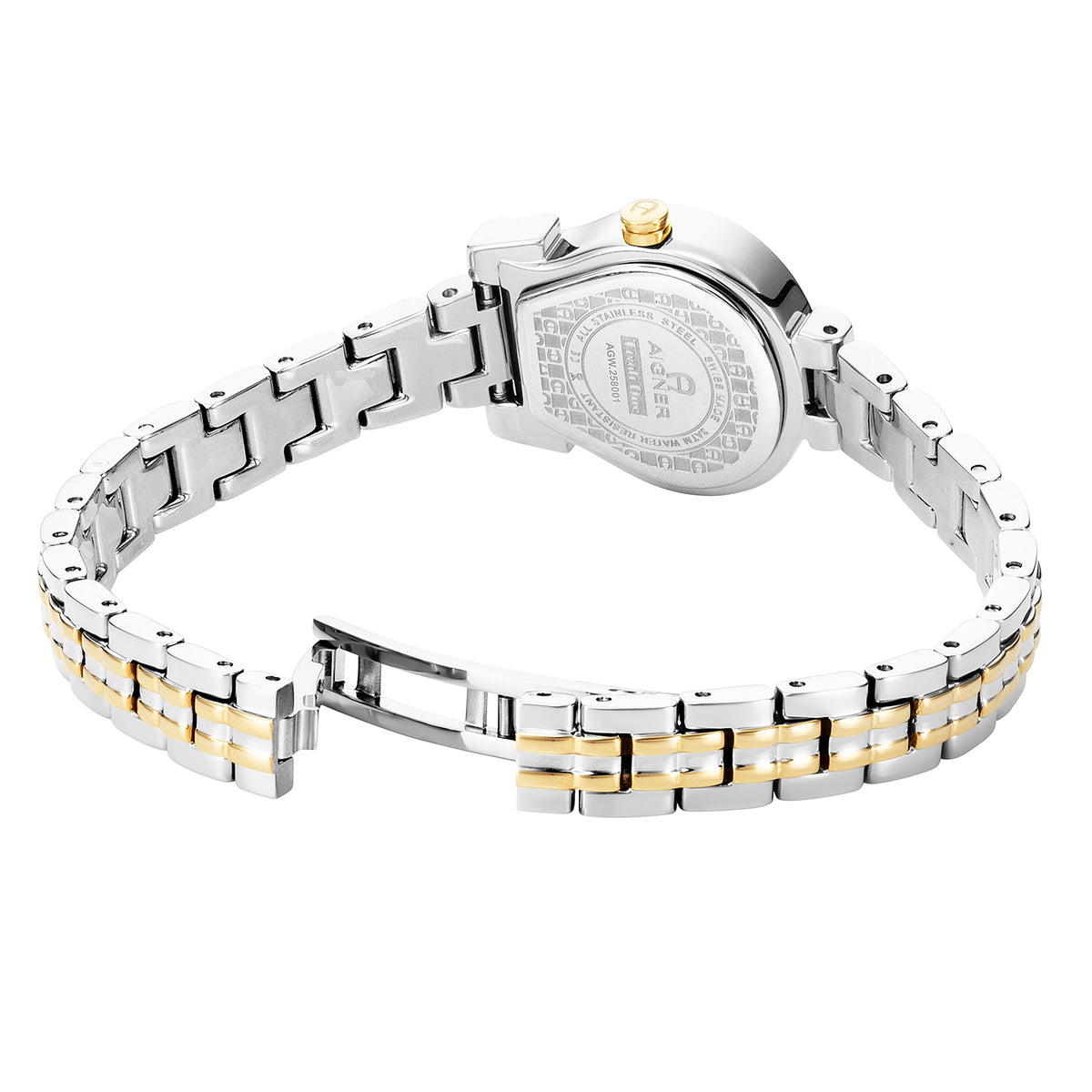 Aigner Women's Tivoli Due 22x25.8mm Quartz Analog Watch AGW.258001