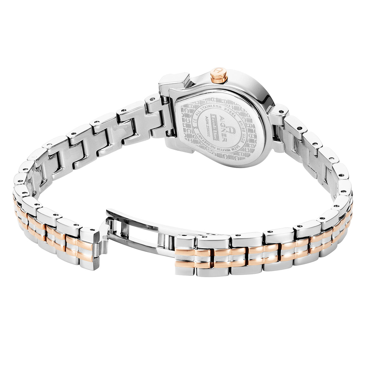 Aigner Women's Tivoli Due 22x25.8mm Quartz Analog Watch AGW.258002