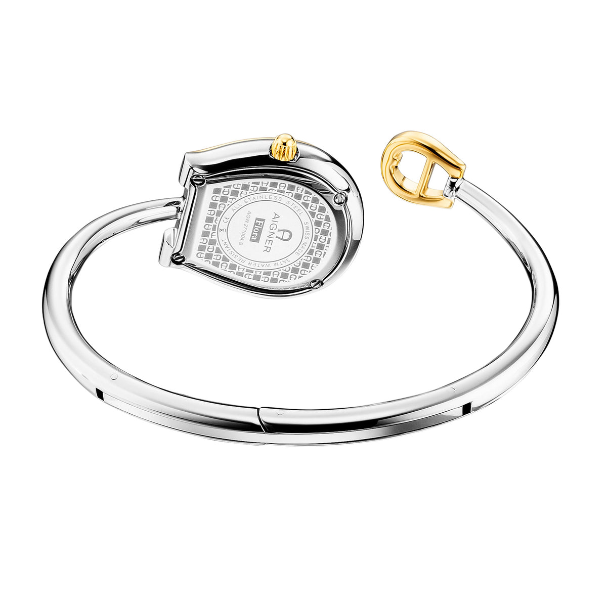 Aigner Women's Flora S 25.5x27mm Quartz Analog Watch AGW.271004.S