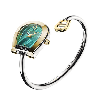 Aigner Women's Flora S 25.5x27mm Quartz Analog Watch AGW.271004.S
