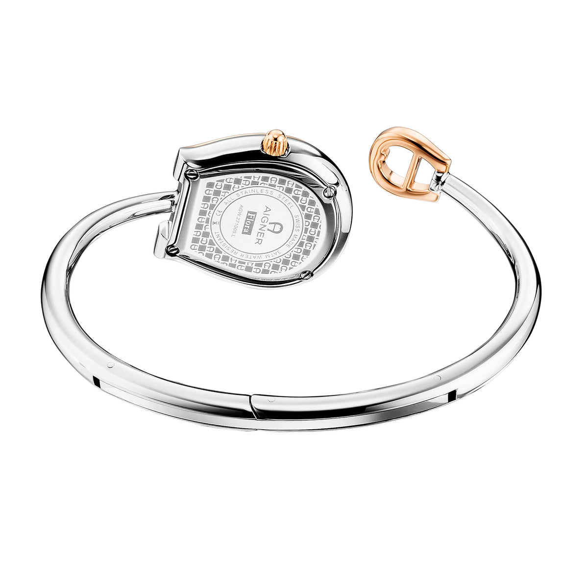 Aigner Women's Flora L 25.5x27mm Quartz Analog Watch AGW.271005.L