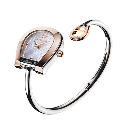 Aigner Women's Flora L 25.5x27mm Quartz Analog Watch AGW.271005.L