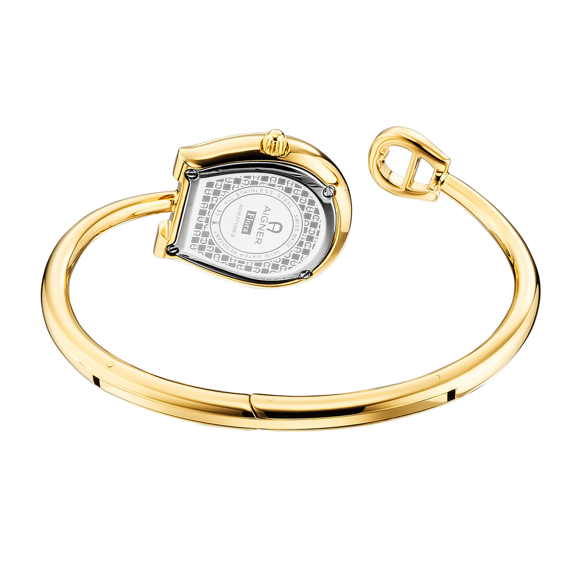 Aigner Women's Flora S 25.5x27mm Quartz Analog Watch AGW.271006.S
