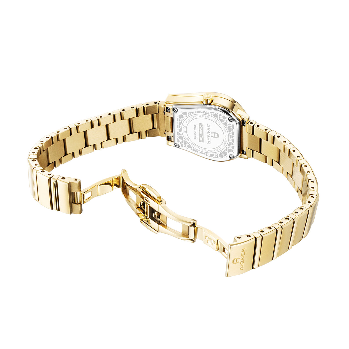 Aigner Women's Verona Due 24x28.5mm Quartz Analog Watch AGW.284006
