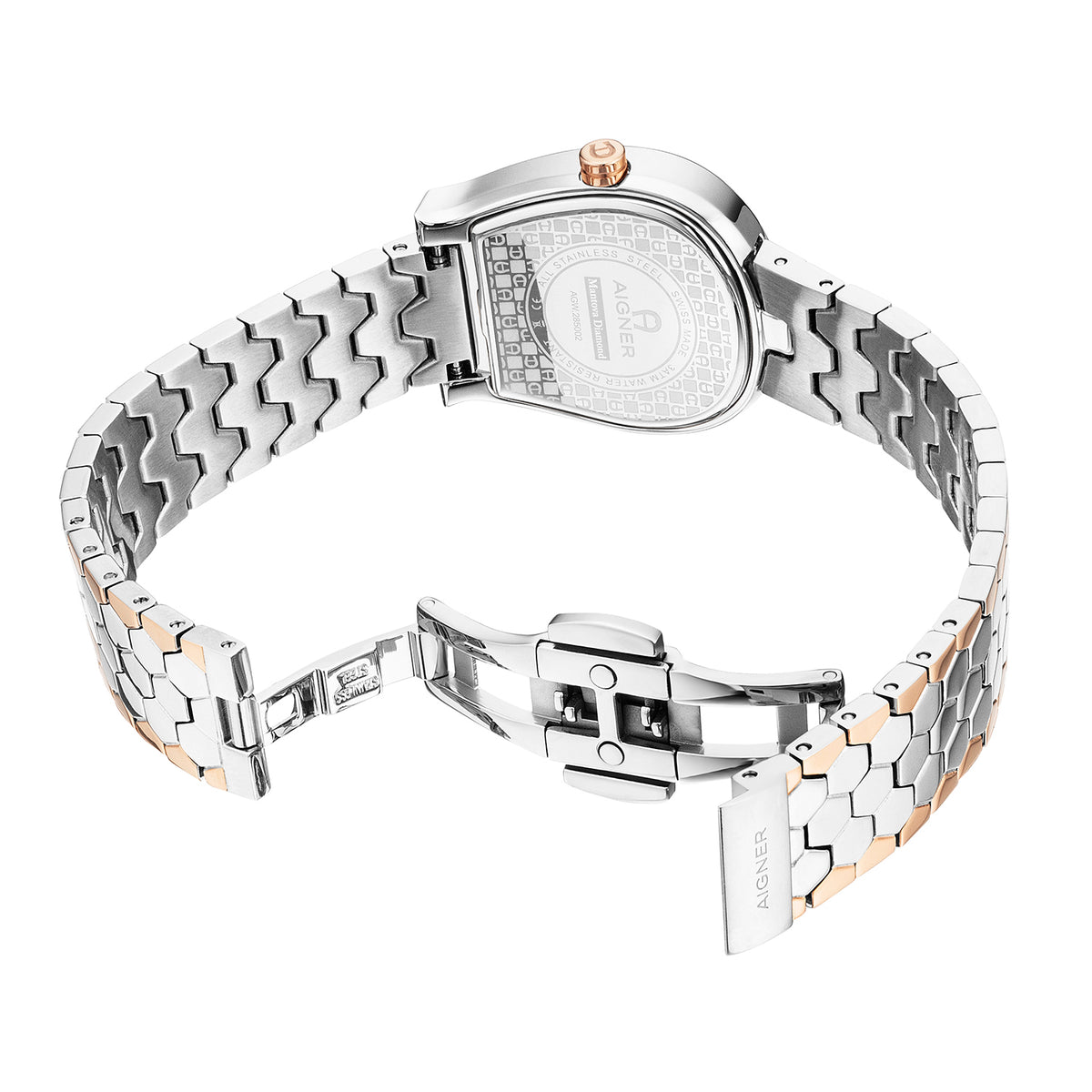 Aigner Women's Mantova DIA 29.5x32mm Quartz Analog Watch AGW.285002