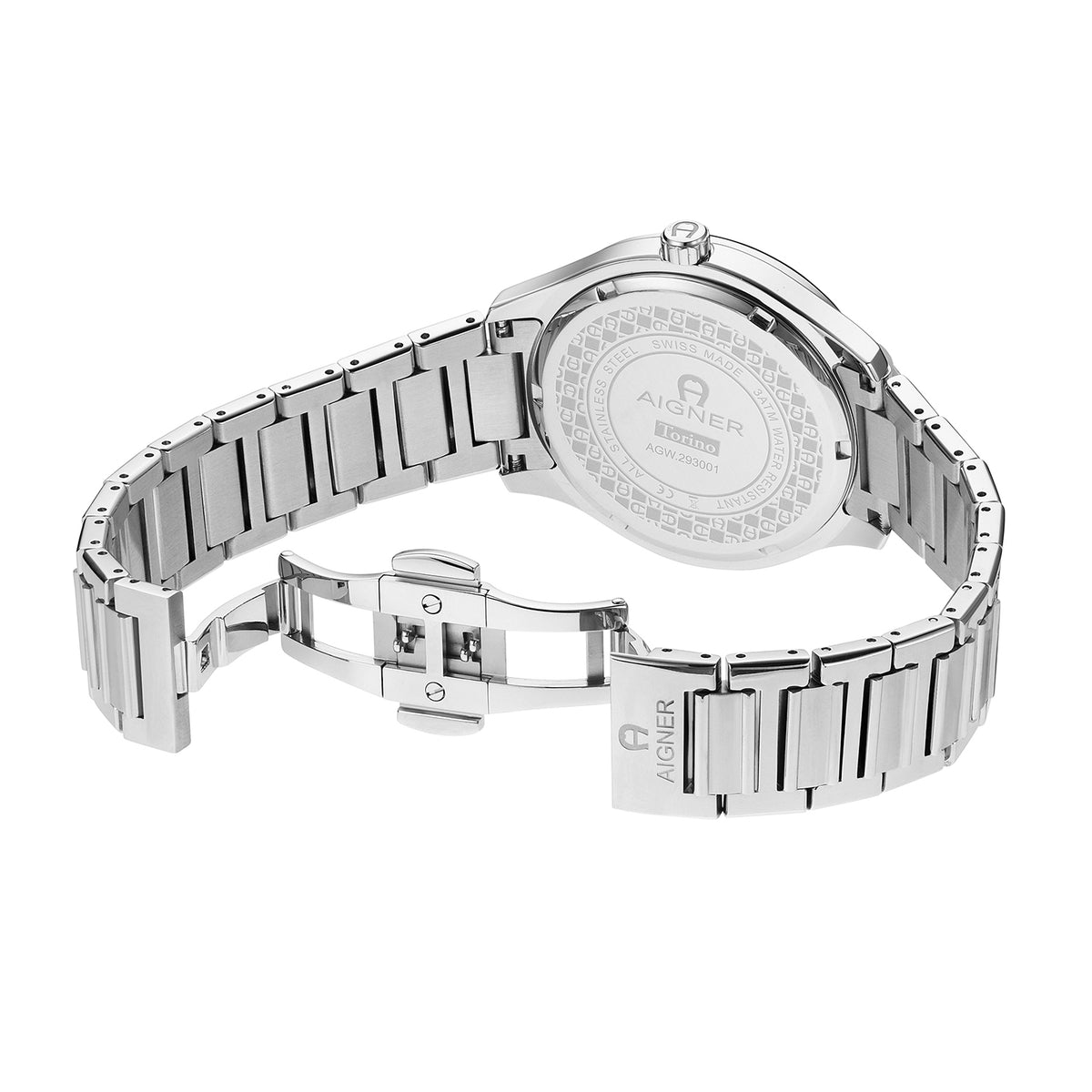 Aigner Men's Torino 41.5mm Quartz Analog Watch AGW.293001