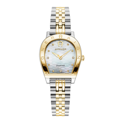 Aigner Women's Daiana Diamond 28x34.5mm Quartz Analog Watch AGW.303002