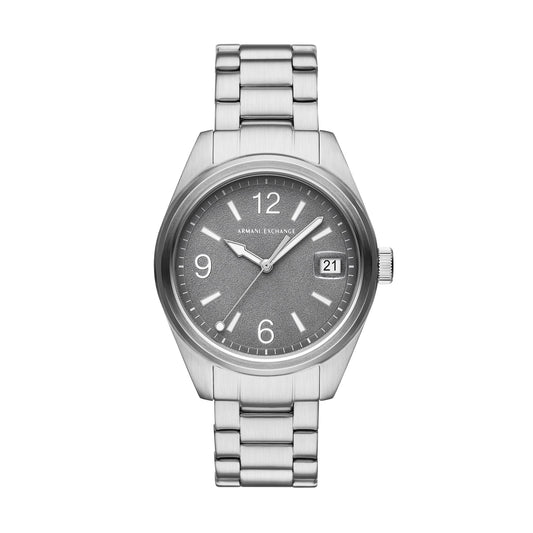 Armani Exchange Kilian Silver Stainless Steel Men's Watch