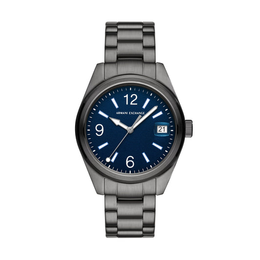 Armani Exchange Kilian Gunmetal Stainless Steel Men's Watch