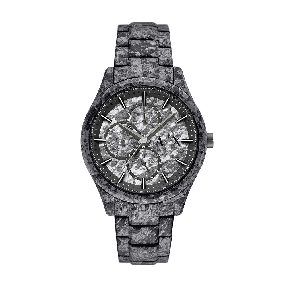 Armani Exchange Multifunction Gunmetal Stainless Steel Watch