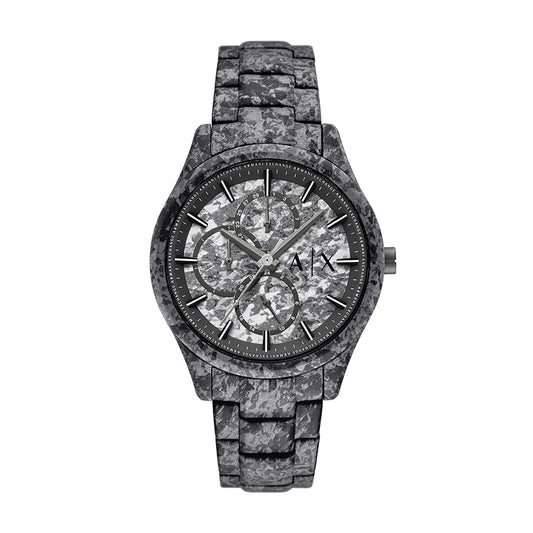 Armani Exchange Multifunction Gunmetal Stainless Steel Watch