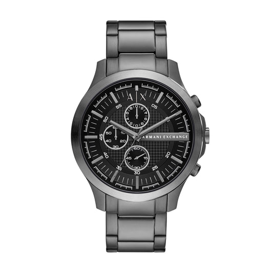 Armani Exchange Hampton Gunmetal Stainless Steel Men's Watch