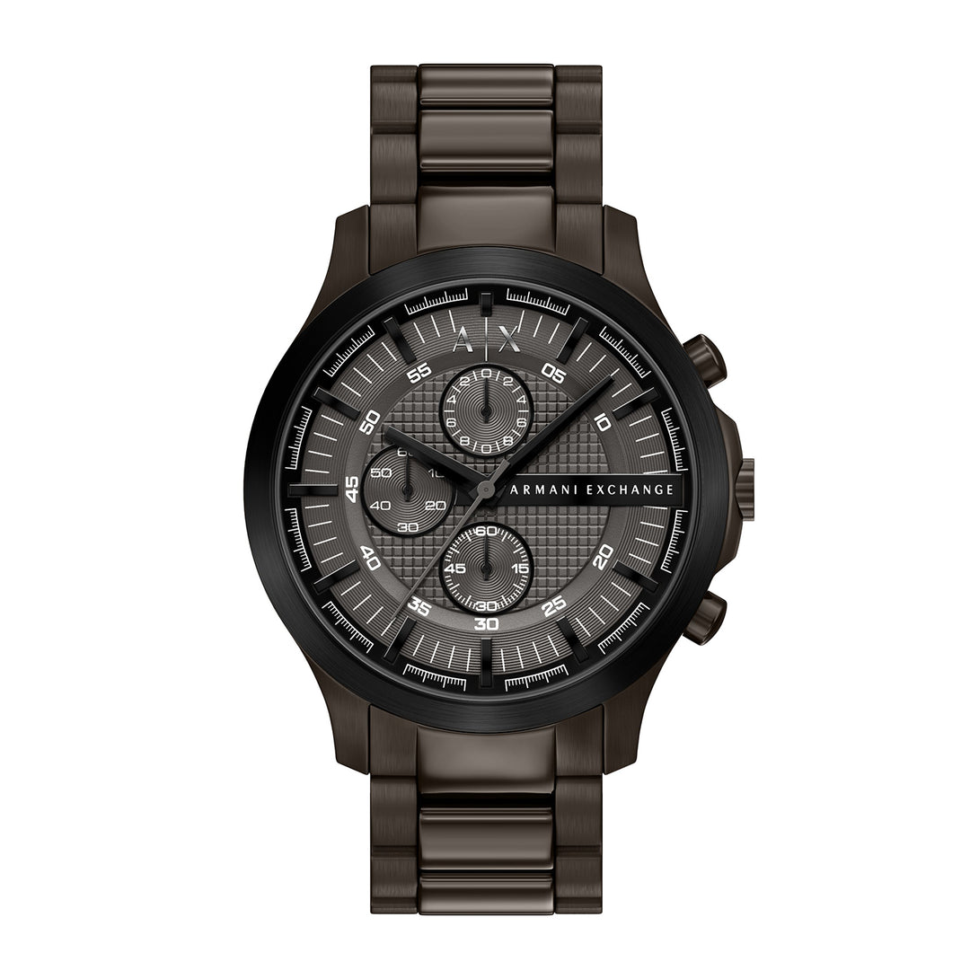 Armani Exchange Men's Chronograph Brown Stainless Steel Watch